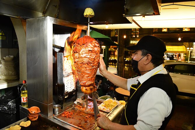 A Night of Tacos and Mezcal in Mexico City - Al pastor closes the meal in Cuauhtémoc