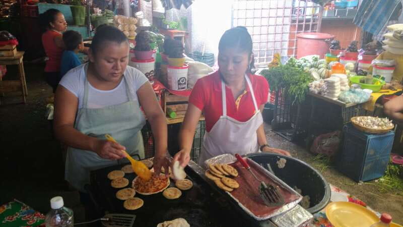 .Acapulco Market Hands On Mex Cooking Class Mezcal & Coffee - Turning market ingredients into lunch