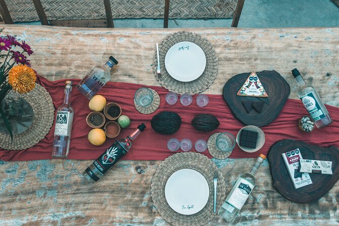 Artisanal Mezcal and Fine Chocolate Tasting - The patio setting in La Veleta