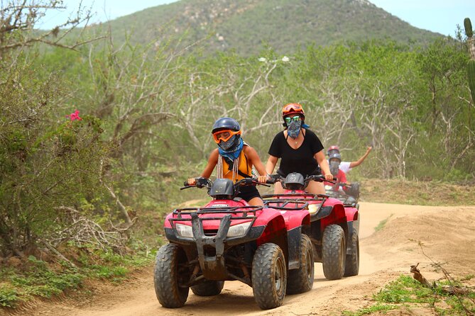 ATV, Beach and Desert Adventure with Tequila Tasting - The ATV route through dry streams and mountains
