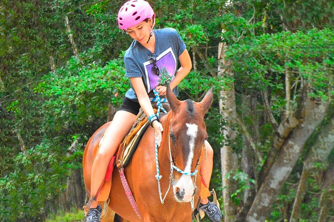 ATV Tour, Zip Lines, Horseback Riding, Cenote and Tequila Tasting - ATV riding through the jungle circuit