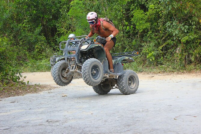 ATV Ziplines, Cenote, Lunch, Horseback Riding and Tequila Tasting - Tacos, vegan food, and tequila
