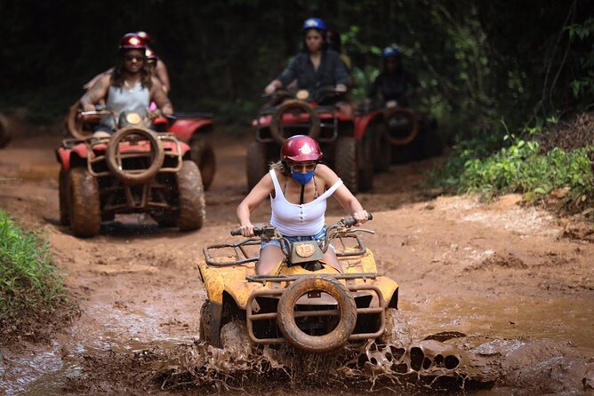 ATV, Ziplining & Cenote Tour, Transportation & Tequila Tasting - A small snack, then tequila at Reserva Palacios
