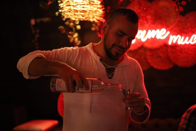 Authentic Artisanal Mezcal tasting in Cancun with appetizers. - Tasting three artisanal mezcals