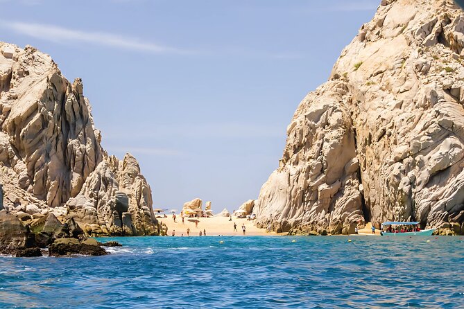Cabo San Lucas Arch & City Tour: Glass-Bottom Boat & Tequila - Medano Beach offers a softer change of pace