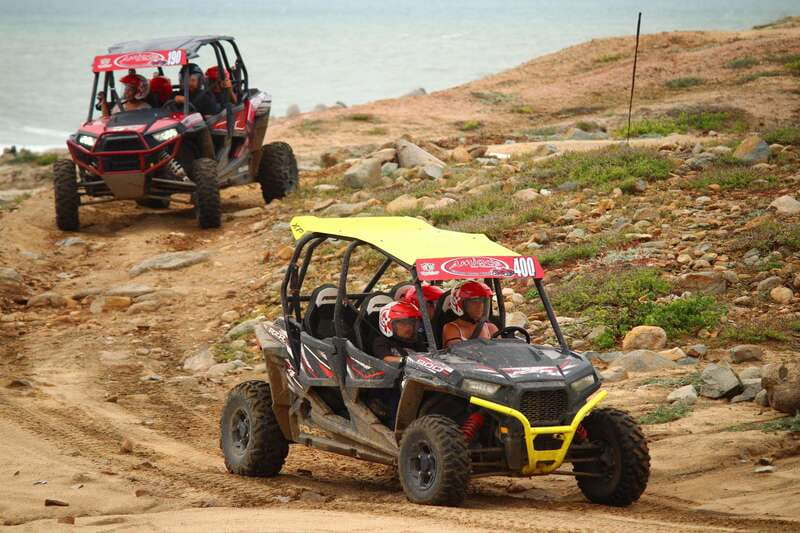 Cabo San Lucas: Tour en UTV playa desierto y tequila tasting - The dry riverbed and the route to Migriño Beach
