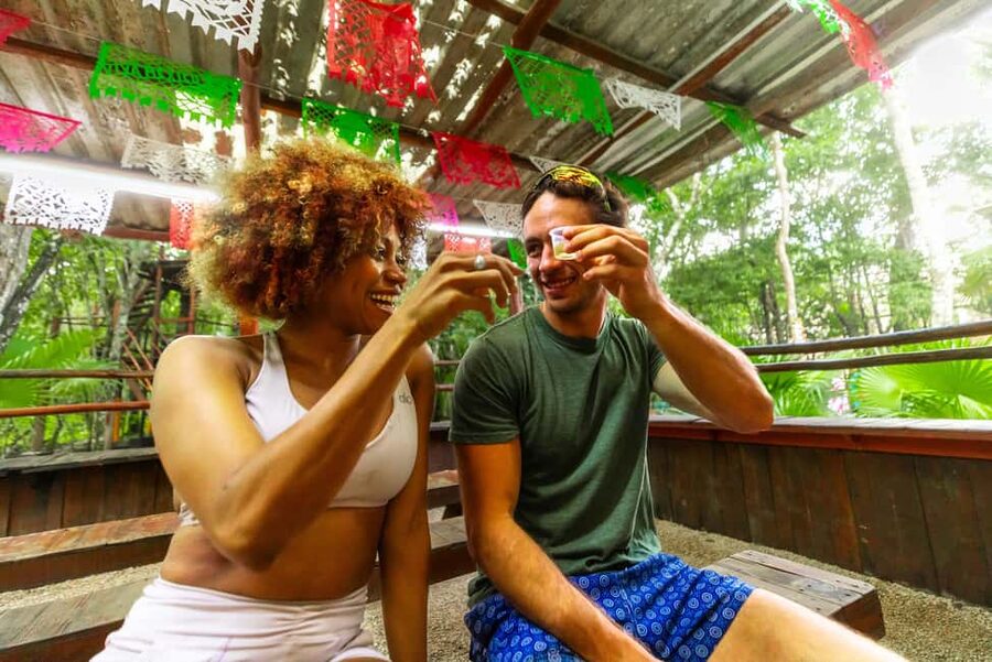 Cancún: Cenotes Adventure with Tequila Tasting & Mayan Snack - Leaving Cancún for the Ruta de los Cenotes