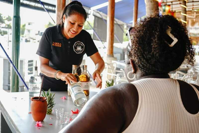 Cancun: Tequila Tasting at the Lighthouse Restaurant - Preparing two cocktails in a 40-minute class