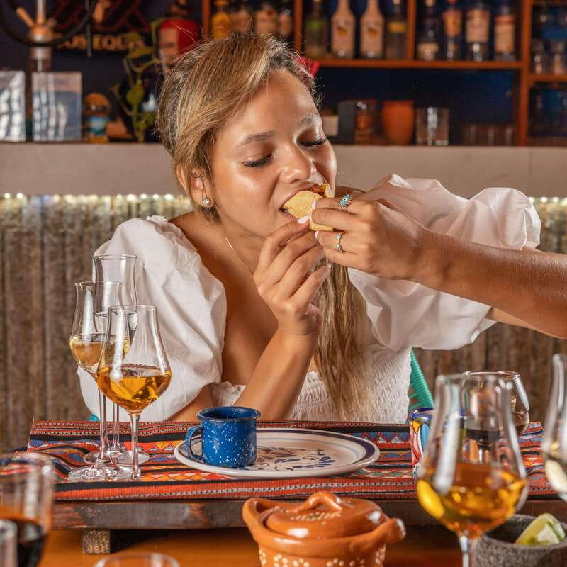Cancun: Tequila Tasting Experience with Pairing - Tasting tequila beside the Nichupté Lagoon