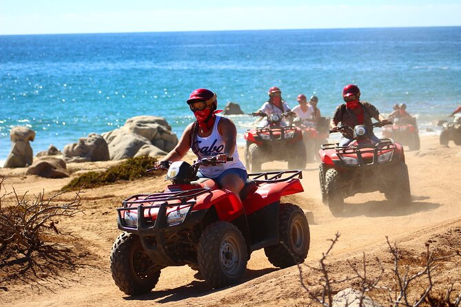 Combo Adventure with RZR and ATV or HBR and Tequila Tasting - Riding through desert trails and the dry riverbed