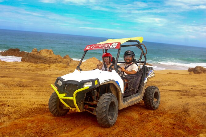 Desert and Beach UTV Adventure with Tequila Tasting - The first half: cactus, canyons, and volcanic rock