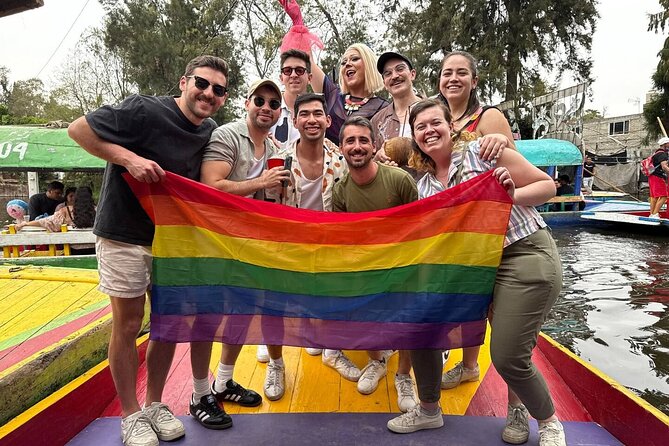 Drag Boat Party in Xochimilco with Tequila and Queens - Cantarito Cocktails and Included Snacks
