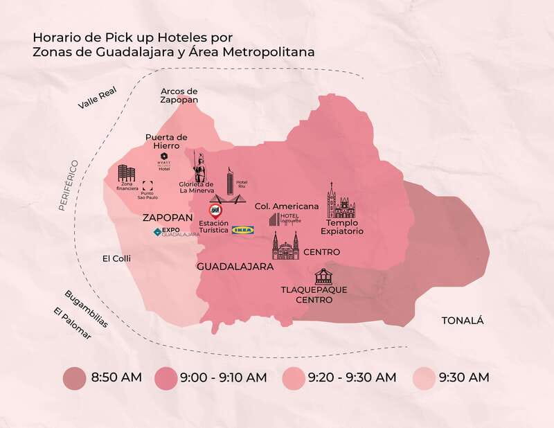 From Guadalajara: Town of Tequila & Jose Cuervo Factory Tour - Free time around Tequila’s main plaza