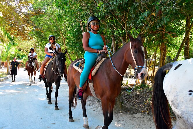 Horseback Riding with ATV, Zipline, Cenote and Tequila Tasting - Cenote Verde Lucero brings the cool water