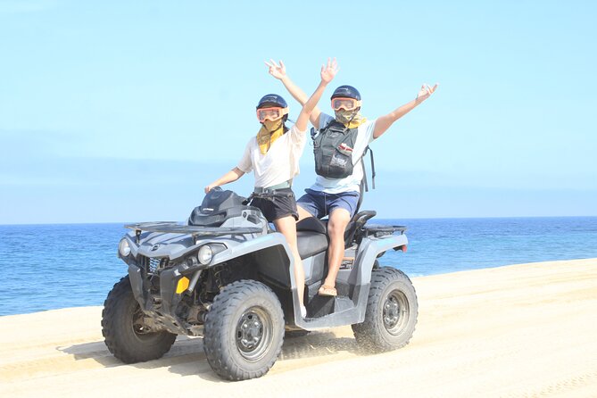 Los Cabos Beach & Desert Tour in Automatic ATV + Tequila Tasting - The desert trails and the old cactus stop
