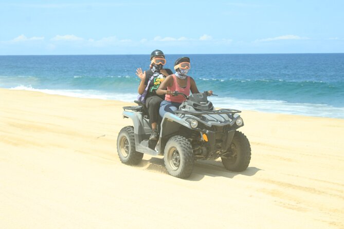 Los Cabos Beach & Desert Tour in Automatic ATV + Tequila Tasting - Mountain views before the Pacific beach