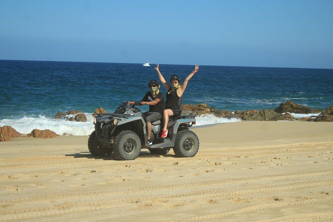 Los Cabos Beach & Desert Tour in Automatic ATV + Tequila Tasting - Choosing between a single, double, or UTV