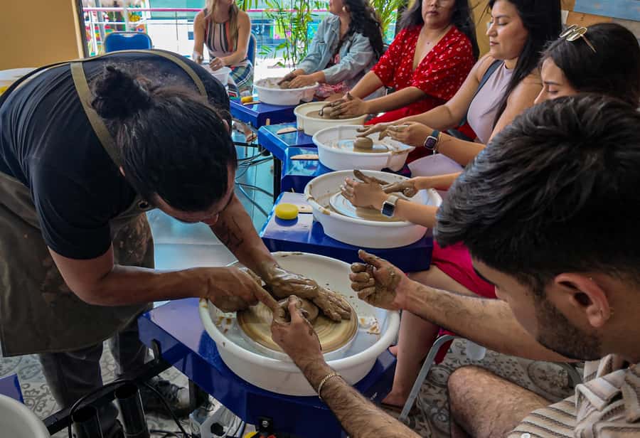 Los Cabos: Clay Molding and Tequila Tasting Experience - Shaping clay for 45 minutes