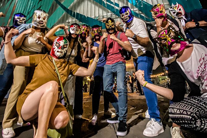Lucha Libre Experience with Tequila, Walking Tour & Arena Show - Walking through the Centro Histórico