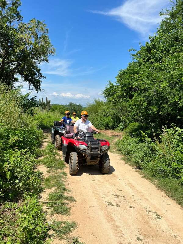 Mazatlán: Beach & Jungle ATV Tour w/ Lunch & Tequila Tasting - From Mazatlán pickup to Mr. Lionso Ranch