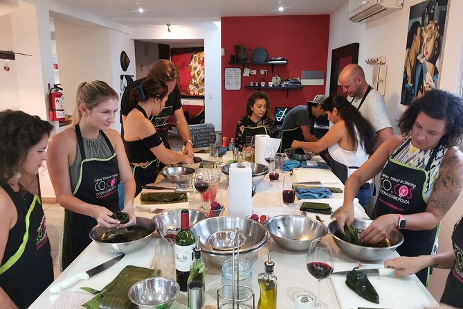 Mexican Cooking Class 1 or 3 Courses Tequila and Mezcal Tasting - A home kitchen class with real cooking