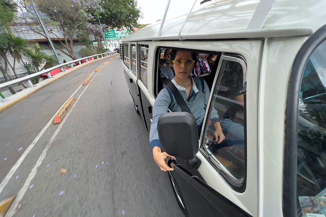 Mexico City PRIVATE Lucha Libre, mezcal & Tacos on a 1975 VW Bus - Starting in Roma Norte with an old Volkswagen