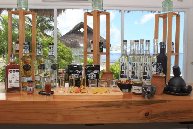 Mezcal and Tequila Tasting Room - The cantarito adds a cocktail lesson
