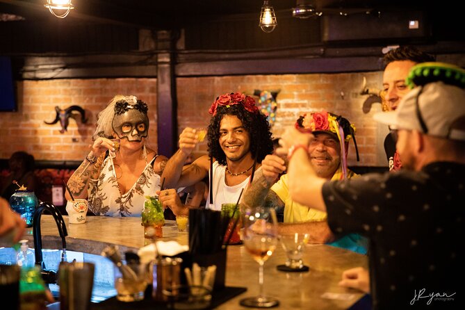 Mezcal vs. Tequila Cocktail Tasting in a Cantina - La Catrina Cantina sets the mood