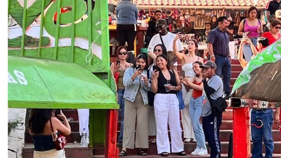 Music and Tequila in Xochimilco visits Coyoacán and CU - Tequila tasting and the music question