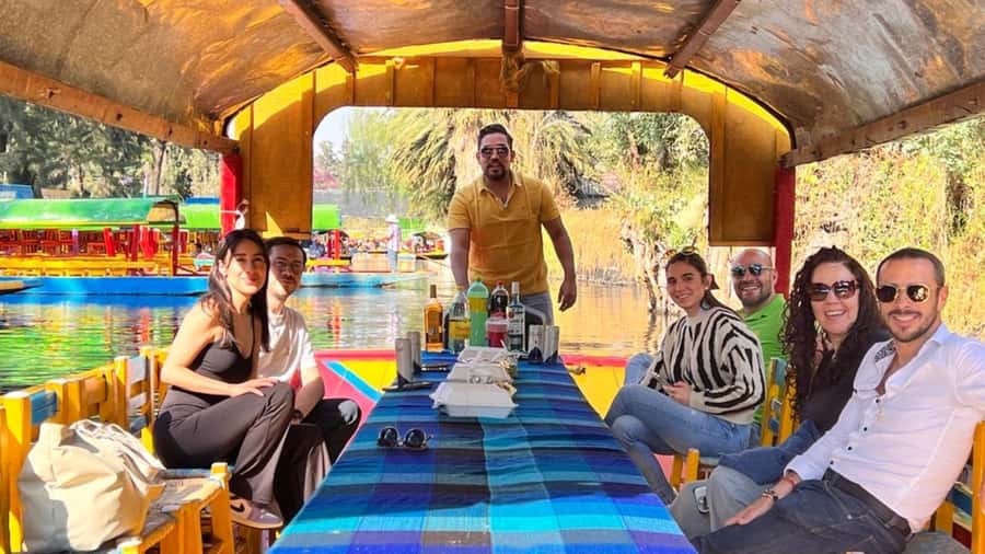 Music and Tequila in Xochimilco visits Coyoacán and CU - What $36 really gets you