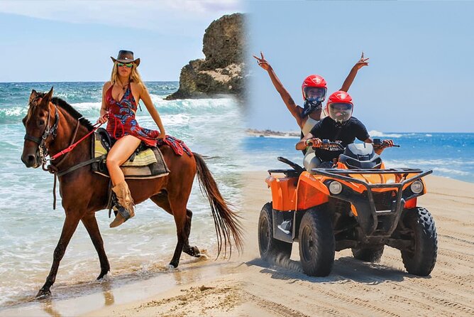 NEW!! Combo ATV & Horseback Ride. Beach & Desert. Tequila Tasting - Key points at a glance