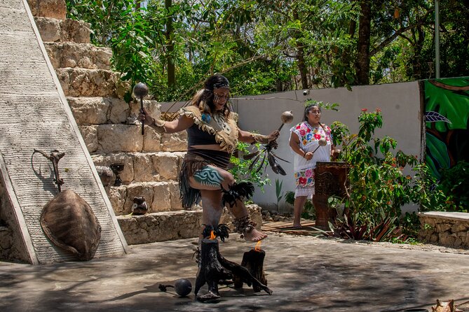 Otoch Cozumel Mayan Cultural Tour with Cenote, Tastings & Tequila - Making tortillas, then eating them
