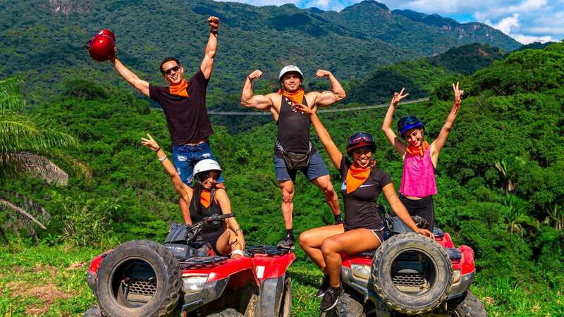 Puerto Vallarta: Canopy River ATV, Waterfall, Tequila Tour - Getting Ready for a Two-Hour ATV Ride