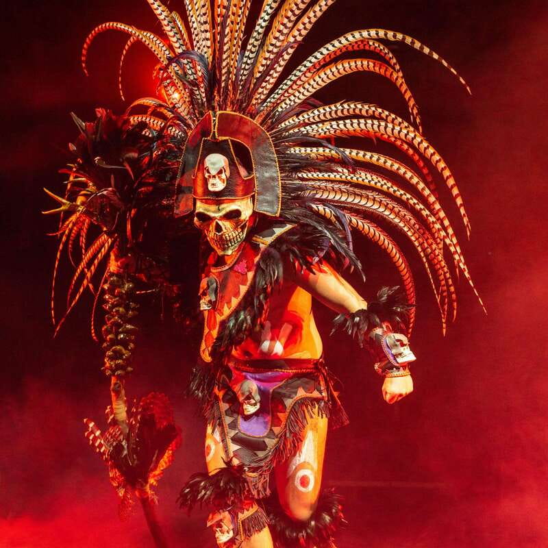 Puerto Vallarta: Mayahuel Show & Tequila Tasting. - The opening music and ancient characters