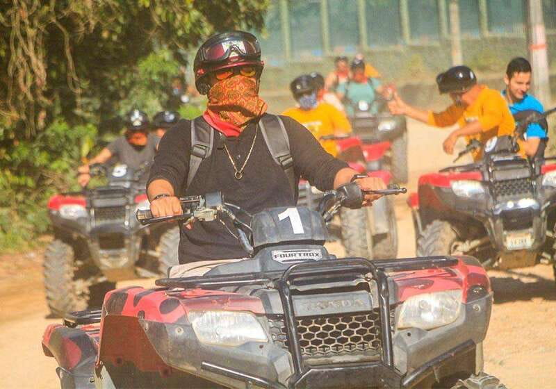 Puerto Vallarta: Predator ATV & Tequila Tour - Swimming in the El Edén River