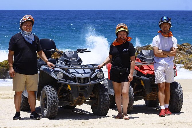 Real Baja ATV Tour – Ride Cabo's Desert, Beach & Taste Tequila - Getting ready for a 90-minute ATV ride