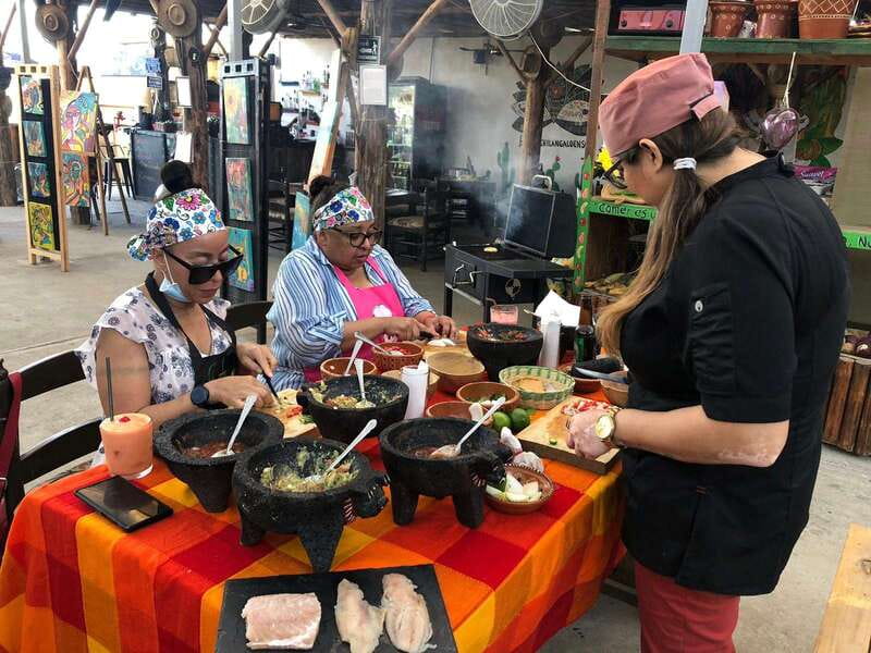 San José del Cabo:Cooking Class +Margaritas & Mezcal tasting - What the three-hour class is really like