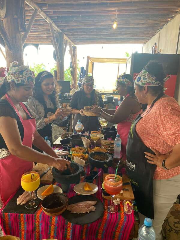 San José del Cabo:Cooking Class +Margaritas & Mezcal tasting - Ceviche brings the coastal flavor of Baja