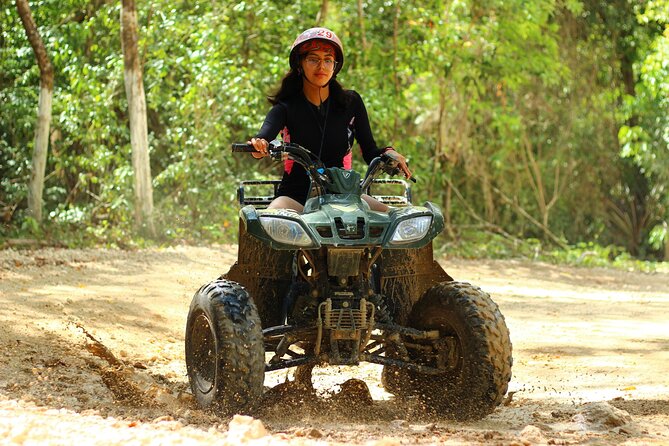 Solo ATV 4 Ziplines, Lunch, Transportation and Tequila Tasting - The cenote question: confirm before you arrive