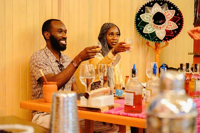 Tequila Tasting and Mixology Experience in Cancun - Mixing one tequila cocktail behind the bar