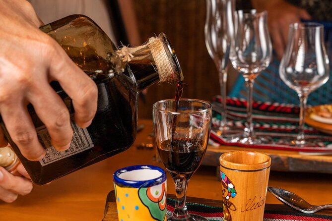 Tequila Tasting at El Fisherman Restaurant Cancun - Finishing with four tequila-based liqueurs