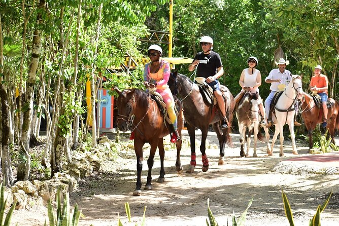 Tequila Tasting, Horseback Riding,ATV, Ziplines Cenote and Lunch - The ATV route: dusty, controlled, and uneven