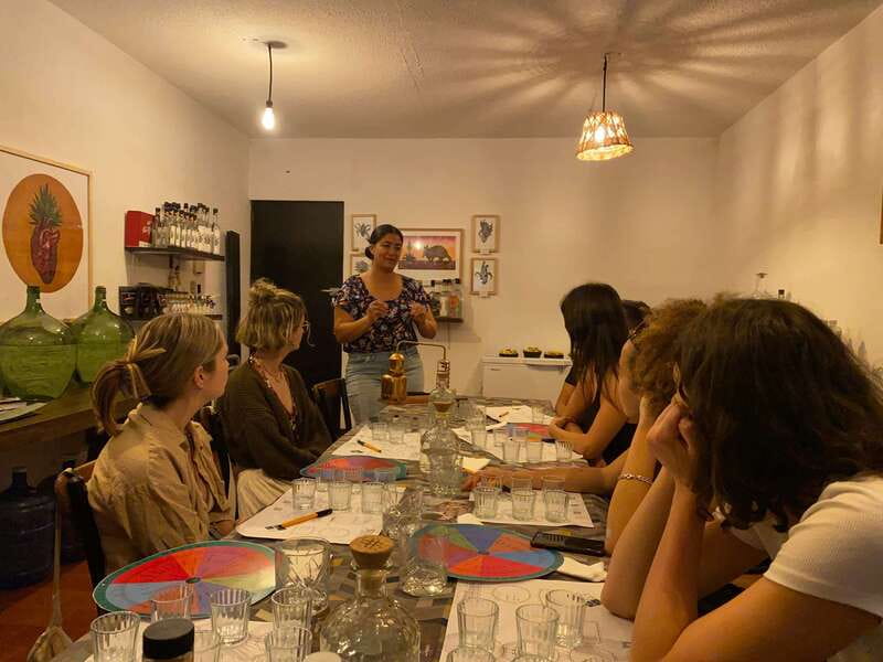 The Best Mezcal Tasting, Mezcal Tasting in Oaxaca - Making your own mezcal cocktail