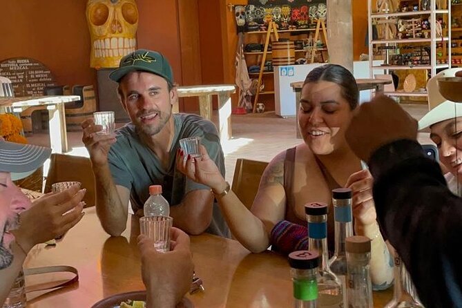 Tradicional Mezcal Experience in Oaxaca-Visit a Family Distillery - The Oaxacan meal after the tasting