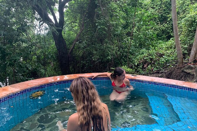Volcanic Hot Springs, Foot Massage, Tequila & Mex BBQ - Soaking in Water Straight From the Volcano