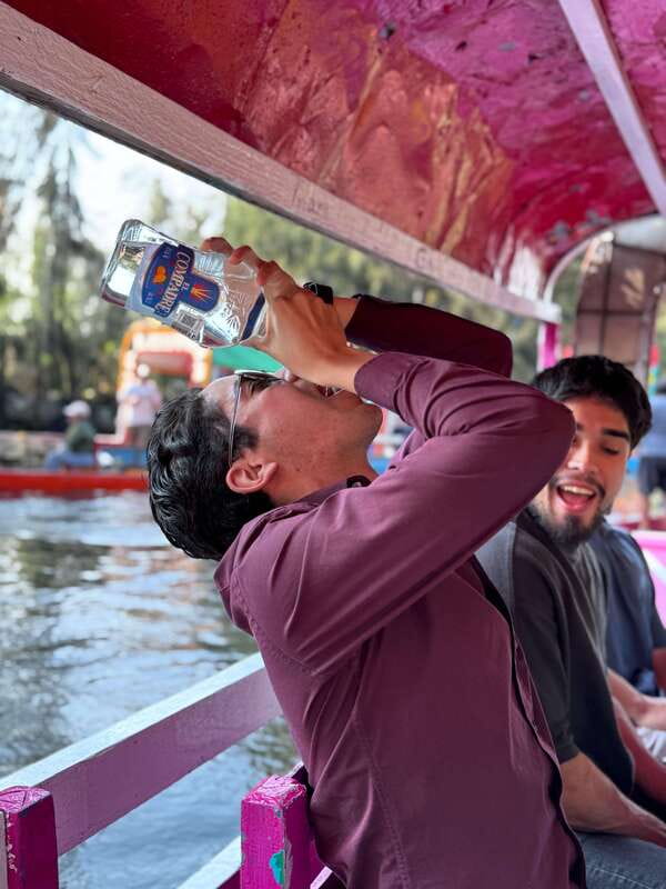 Xochimilco: Tequila tasting (unlimited) and cultural party on a boat - The drink workshop and Mexican party games