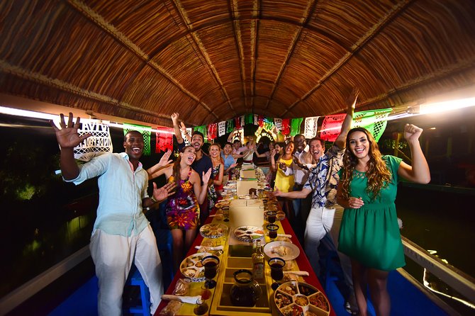 Xoximilco Ticket: Boat Fiesta, Traditional Tasting & Tequila Bar - How the four-hour evening unfolds
